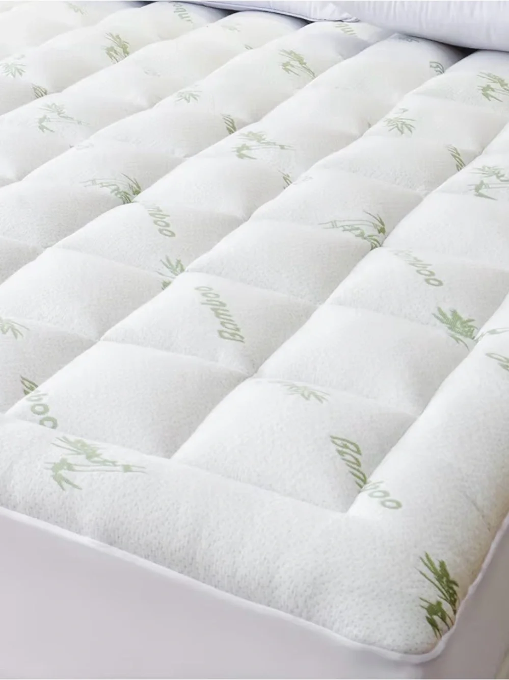 Bamboo Quilted Mattress Protector - Full